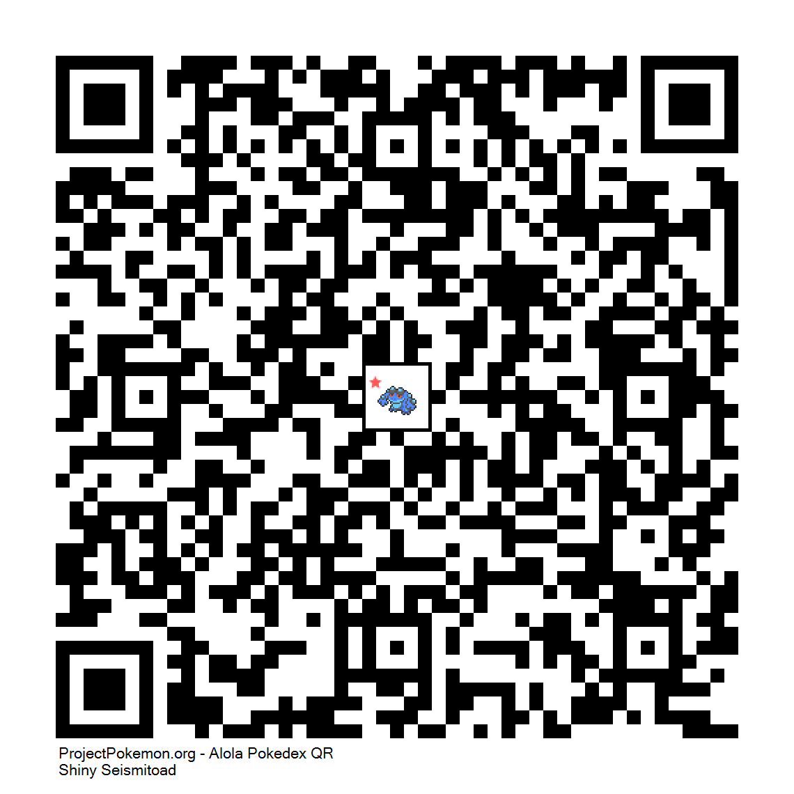 Cdigo QR de Seismitoad variocolor